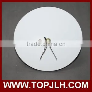 2017 China Suppliers TOPJLH Mini Wood Frame Sublimation Wall Clocks thumbnail-1