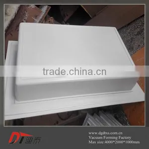 Custome White PMMA Plastic Vacuum Forming Cover thumbnail-6