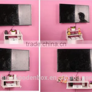 2015 Custom Mini High-grade Wooden Wall Shelf Lovely thumbnail-3