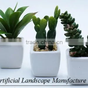 Artificial Green Mini Plants for Office Decoration thumbnail-1