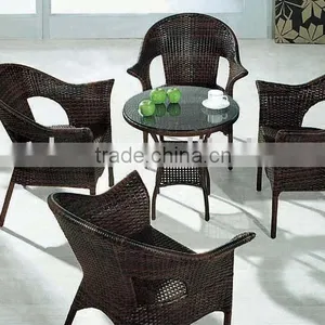 Rattan Dining Chair Set thumbnail-1