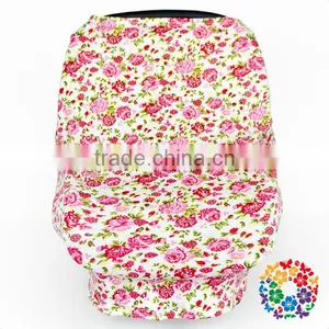 Multi-use Baby Nursing Cover Shopping Carts High Chairs Butterflyinflower Car Seat Cover thumbnail-5
