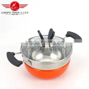 Good Design Economics Price Stainless Steel Pot Kitchenware Milk Pot Catering Hot Pot Table Equipment thumbnail-2
