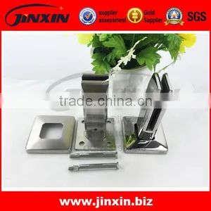 JINXIN Stainless Steel Square Core Drill Glass Spigot for Pool Fence thumbnail-1