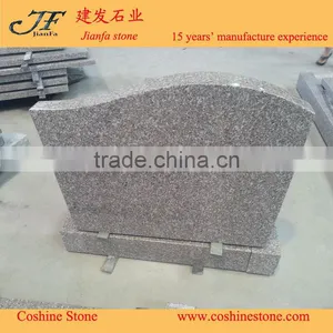 China Cheap G635 Red Granite Headstone thumbnail-1