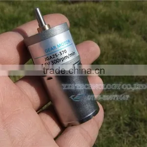 JGA25-370 6V 50rpm 100rpm 150rpm 200rpm 300rpm DC Gear Motor Whole Set for Intelligent Vehicle or Robot thumbnail-5