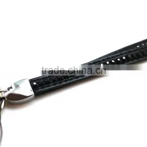 Promotion Gift PU Leather Lanyard With Crystal Gem, Swivel Snap Hooks, Key Ring Accembly, Acrylic Gem Key Chain thumbnail-4