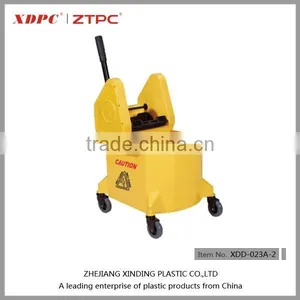 30L PP Mop Bucket With Wringer thumbnail-1