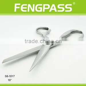 S8-1017 25cm 2Cr13 Stainless Steel Blade With Zinc Alloy Handle Scissors For Cutting Scissors thumbnail-4