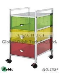 Newest Easy to Removable Plastic Storage Drawer Kitchen Cart thumbnail-6