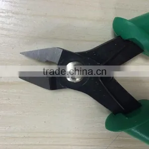 BERRYLION Tool Mini Type 5'' Wire Flush Cutting Pliers With Plastic Handle thumbnail-5