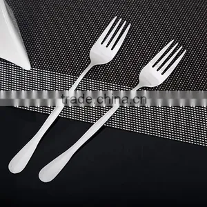 Exquisite Stainless Steel Dessert Fork Kitchen Snacks Cake Fruit Salad Tool thumbnail-4