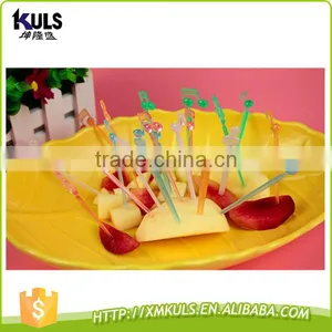 Bars Nightclubs Disposable Tableware Plastic Fork for Fruit thumbnail-1