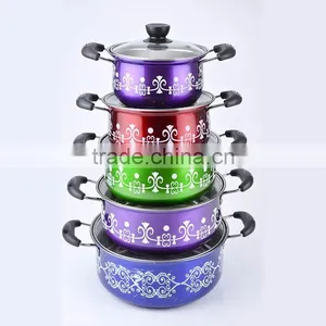 10pcs Gift Set Stainless Steel Large Cooking Pots for Sale thumbnail-1