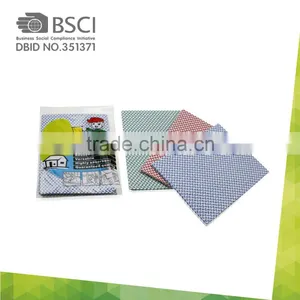 Folded Needle Punched Nonwoven Muli-purpose Cleaning Wipes for Kitchen thumbnail-3