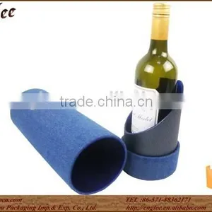 Elegant Cylinder Cardboard Wine Box, Wine Bottle Gift Box, Box Wine thumbnail-2