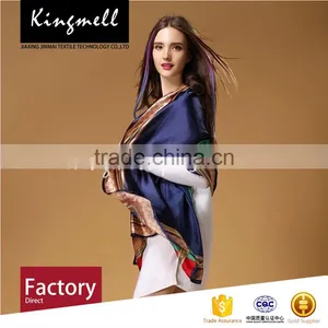 Custom-made Digital Print Silk Heated Scarf and Fashion Shawl thumbnail-2
