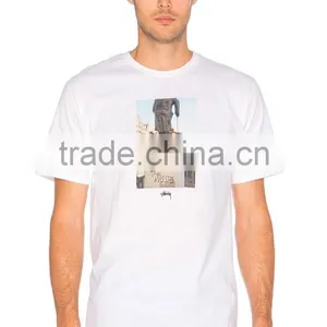 Fashionable Round O Neck T-Shirt /Custom Logo Design Printing Mens Cotton T-Shirt thumbnail-1