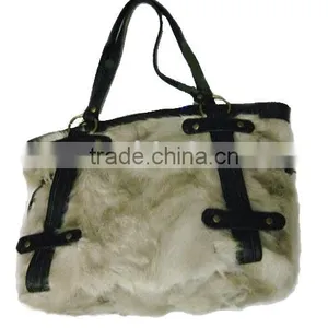 CX-H-18 Real Lamb Fur Handbag ~ Bag Bags thumbnail-1