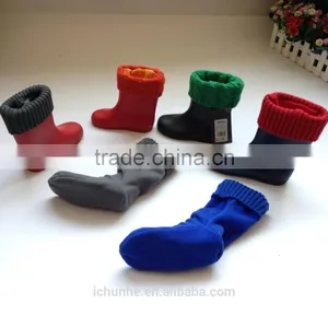 High Quality Winter Fleece Rain Knitted Top Boot Socks thumbnail-5