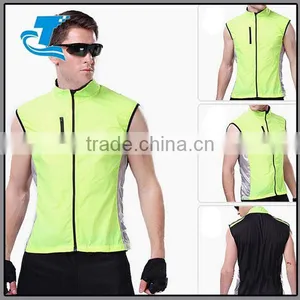 Cycling Vest Bike Bicycle Jacket Green thumbnail-1