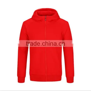2017 Wholesale Promotion Fashion Design Cheap Zipper Hoodies for Sports thumbnail-3