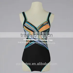 Sunnytex 2015 New Design Comfortable One Piece Swimsuit For Women thumbnail-5