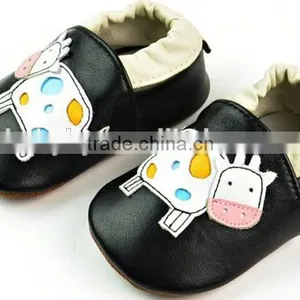Cute Animal Prints Soft Leather Baby Boys Shoes thumbnail-2