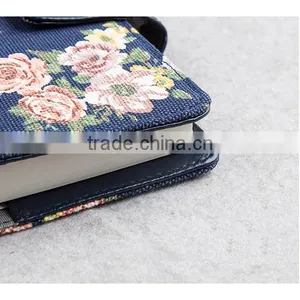 A6 Canvas Colors Cover Daily / Monthlyr /workly Loose Leaf Agenda Planner With Clasp thumbnail-6