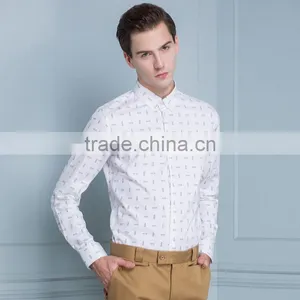 Bulk Fashion Casual 2016 Men Fancy Dress Shirt thumbnail-3