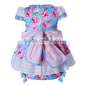 Tulle Flower Girl Dress Pattern Satin Ribbon thumbnail-3