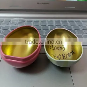 Canning Factory Supply Egg-shaped Cans Resurrection Egg Cans Tinplate Iron-shaped Cans Exquisite Gift Shaped TIN Box thumbnail-2