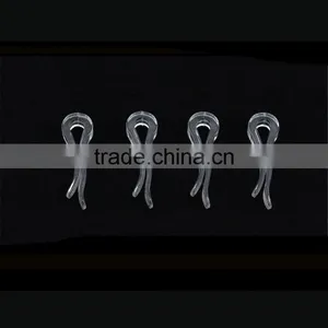 High Quality Without Teeth Shirt Packing Transparent Plastic Clips thumbnail-2