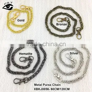 4 Colors In 60CM Metal Chains For Handbags Purse Bags thumbnail-1
