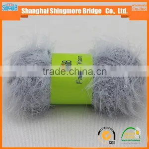China Yarn Supplier Wholesale Feather Knitting Yarn With Sequins for Knitting Sweater thumbnail-5