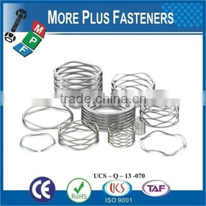 Made in Taiwan High Quality Stainless Steel Waves Spring Beryllium Coppers Wave Spring Washers Wave Spring Lock Washers thumbnail-3
