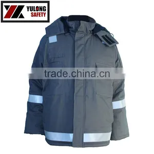 En20471 Manufacture Wholesale Flame Retardant Reflective Tape Clothing for Road Safety thumbnail-4