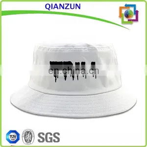 How Bucket Hat To Make/Plain White Cotton Bucket Hat thumbnail-1