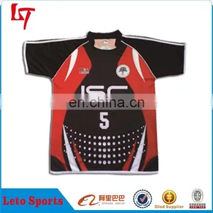 Team Set Custom Rugby Jersey, Short / Long Sleeves Sublimated Rugby Wear With Embroidery thumbnail-3