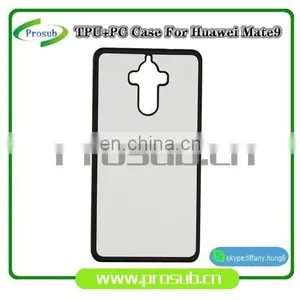2d Sublimation Heat Transfer PC +TPU Silicon Blank Cell Phone Case for Prosub-Huawei Mate 9 thumbnail-1