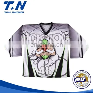 Custom Goalie Cut Hockey Jerseys Hockey Practice Jerseys Hockey Jersey thumbnail-1