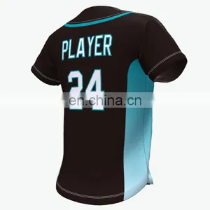 Fabulous Custom Modern Team Light Weight Custom Baseball Crossing Jersey thumbnail-4