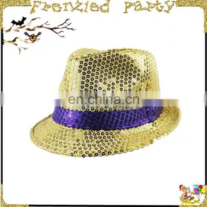 Fancy Hat MJ Trilby Disco Show Party Hats FGH-1019 thumbnail-1