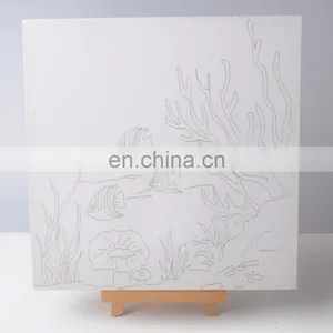 Children DIY Painting Canvas Board for Kids thumbnail-1