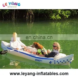 Cheap Inflatable Sea Water Sport Rowing Boat / Inflatable Boat for Sale thumbnail-1