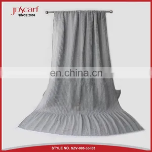 Wrinkled Towel for Female Wholesale Scarf Hijab Made in China thumbnail-1