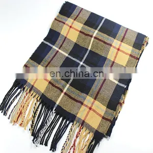 Hot Selling Imitation Cashmere New Stripe Scarf thumbnail-2
