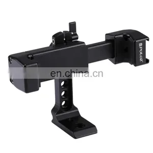Mobile Accessories PULUZ 360 Degree Rotating Universal Phone Metal Clamp Holder Bracket Phone Holder thumbnail-3