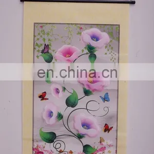 Paper Wall Hanging Picture With Flower thumbnail-4