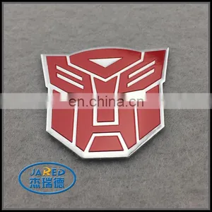 Wholesale Single Custom Metal Stickers for Cars thumbnail-1